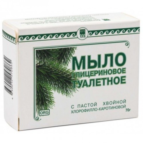 Купить Мыло туалетное глицериновое Фитолон с пастой хвойной хлорофилло-каротиновой  г. Смоленск  